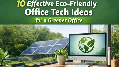 10 Effective Eco-Friendly Office Tech Ideas for a Greener Office